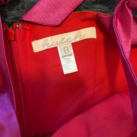 Anthropologie Hutch Red and Pink Jumpsuit - Picture 7 of 8